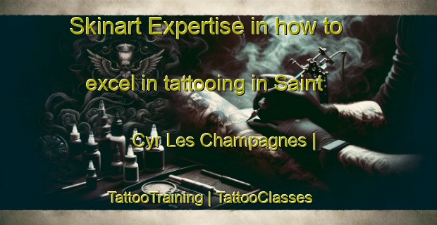 Skinart Expertise in how to excel in tattooing in Saint Cyr Les Champagnes | TattooTraining | TattooClasses | SkinartTraining-France